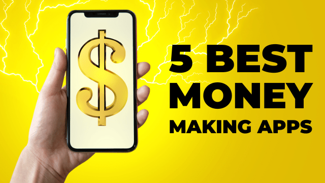 5 Apps to Make Money from Your Phone (No Getting Out of Bed!)